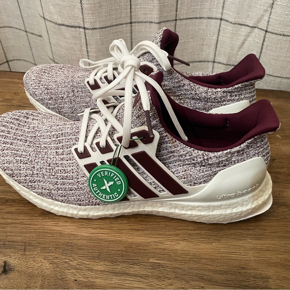 Texas A&M Adidas Tennis Shoes